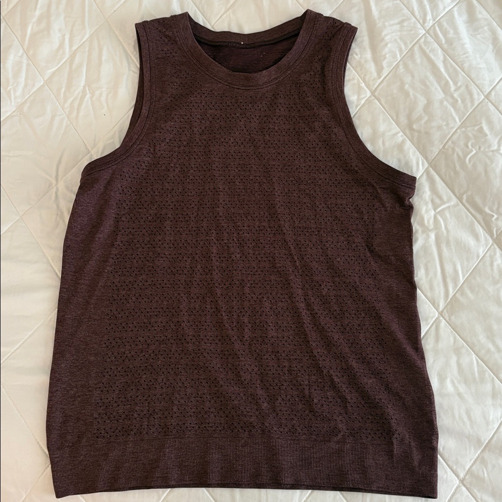 Lululemon Maroon Tank Top